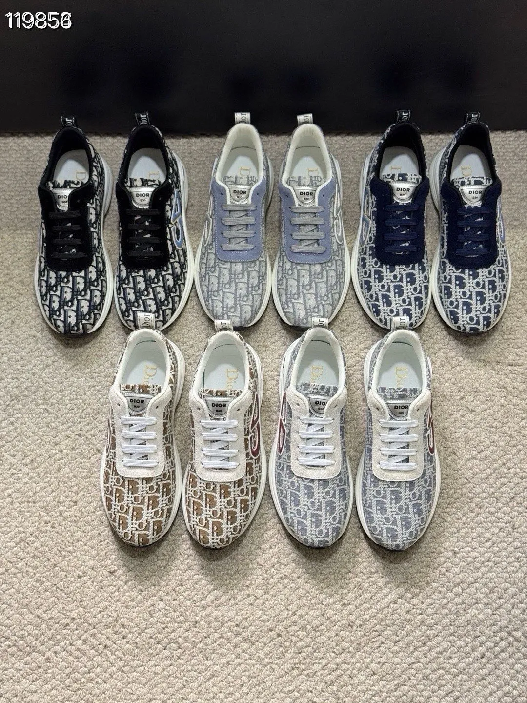 Men's shoes 💰420 [New style] 🏵️🏵️Original quality! Dior🔥Christan Dior (Dior) hot style [new style]⚠⚠️Top purchasing agent🔍🔍Men's HK counters are on sale simultaneously. Sole: The original sole is specially provided by the original factory. The exclusive movable molded sole is super comfortable. The original factory follows the order. 🔍🔍The high-quality multi-color splicing design is exquisite and unique, with canvas upper and mesh lining💪Details determine the quality. We only make shoes with care. You can go in and out of the counter at will. Welcome to compare🇮🇹Size: 38-44 (45 customized)